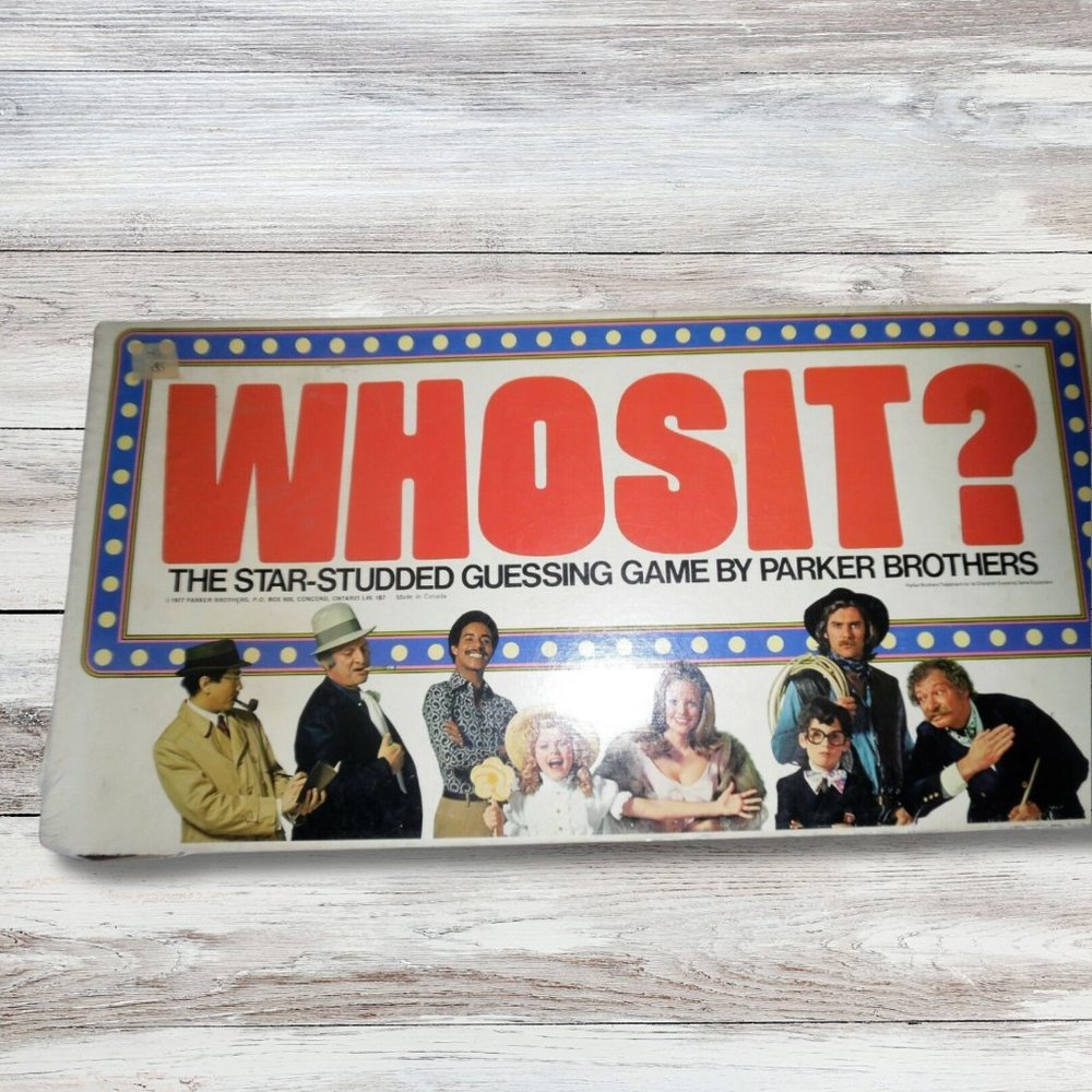 Vintage Whosit? Board Game